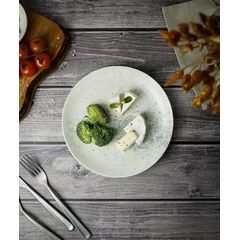 Тарелка плоская 25см, цвет дымчатый, SMOKY, Porland