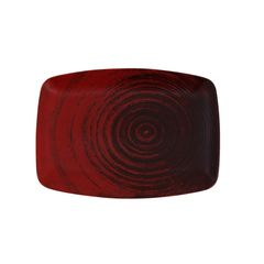 Блюдо прямоугольное 27х19 см, Lykke Красный, Porland