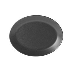 Блюдо овальное 36х27 см, Seasons Черный, Porland