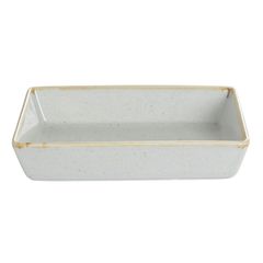 Блюдо прямоугольное 16х10 см h 4 см, Seasons Серый, Porland