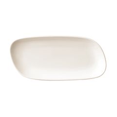 Тарелка овальная 22 см, цвет сливочный, PERSPECTIVE, Porland