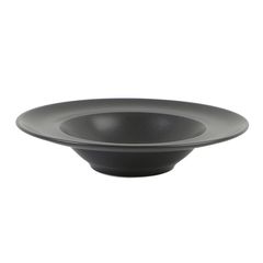 Тарелка глубокая 30 см с полями, Seasons Черный, Porland