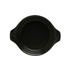 Форма для запекания d 15 см h 3,6 см (L с ручками 18 см), Seasons Черный, Porland