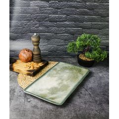 Блюдо прямоугольное 37,5x21,5 см h 2 см, STONEWARE, Porland