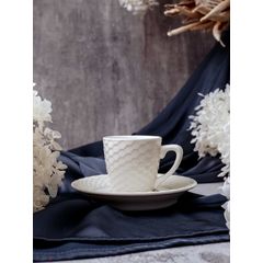 Кофейная пара 64 мл, цвет белый, ALUMILITE AQUA, Porland