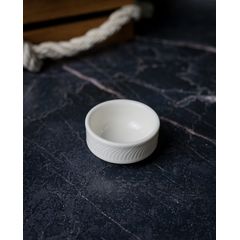 Масленка 6 см, цвет белый, STORM, Porland