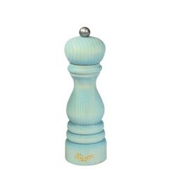Мельница для соли h 19 см, пихта, цвет светло-голубой, серия VINTAGE, Bisetti