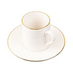 Чашка чайная с блюдцем 180 мл, Farika