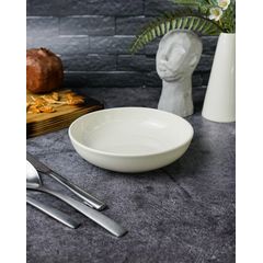 Салатник полуглубокий 17 см, Seasons белый, Porland