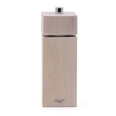 Мельница для перца h 16,5 см, бук, цвет белый, серия TRENTO, Bisetti