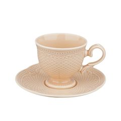 Кофейная пара 100 мл, фарфор,серия "Aristocrat-Peach Tea", Noble, P.L. Proff Cuisine