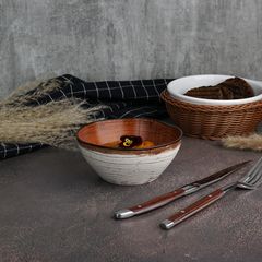 Салатник d=13 см, 380 мл, h=5.4 см, фарфор, cерия  WOOD-FUSION, P.L. Proff Cuisine