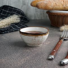 Соусник 80 мл, d=7.4 см, фарфор, cерия  WOOD-FUSION, P.L. Proff Cuisine