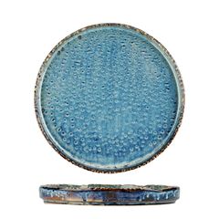 Тарелка с бортом d=20,5см, h=2,46см, 500 мл, фарфор,серия "Aqua Blue", P.L. Proff Cuisine