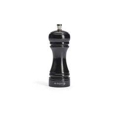 Мельница для соли h=14 см, бук, черная, De Buyer