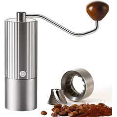 Кофемолка ручная,нерж,серая, d 5см, h 14.5см,  ZeroHero, P.L. Proff Cuisine