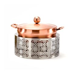 Подставка + кастрюля для выкладки, 5 л, 40*40*35 см, P.L. Proff Cuisine