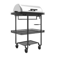 Станция с мармитом,на колесиках,нержавеющая сталь 69*60*10 см, P.L. Proff Cuisine