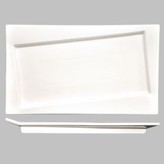 Блюдо прямоугольное со смещенным дном 30,5*18 см, P.L. Proff Cuisine