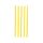 Трубочки для коктейля без изгиба желтые, 24 см, d 6 мм, 250 шт