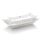Блюдо,поднос меламиновый, белый 43.2*23*8.5см  P.L.