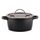Кастрюля с крышкой (1,5л.) 16*8 см,индукция,ал.с антипригарным покрытием,литая, P.L. Proff Cuisine