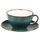 Чашка с блюдцем Fusion Green Sea 375 мл, P.L. Proff Cuisine