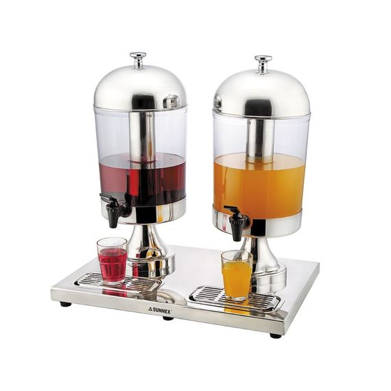 Диспенсер для сока 2 колбы*8 л, P.L. Proff Cuisine