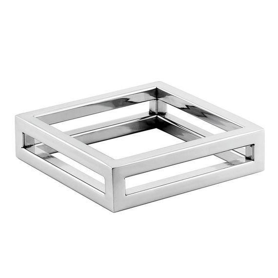 Подставка фуршетная 18*18 см h 3 см, металл, P.L. Proff Cuisine