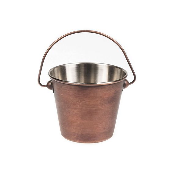 Ведерко Antique Copper для подачи, d 10,5 см, нержавейка, P.L. Proff Cuisine