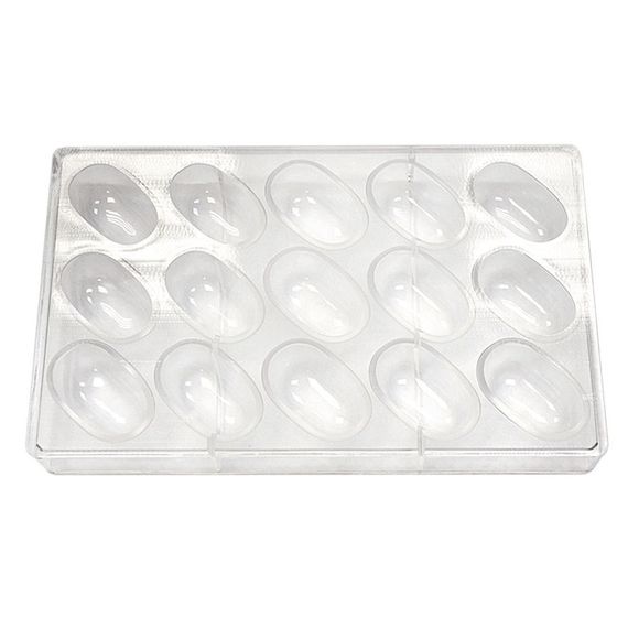 Форма для шоколада "Киндер сюрприз" 15 ячеек 54*33*22 мм, поликарбонат, P.L. Proff Cuisine