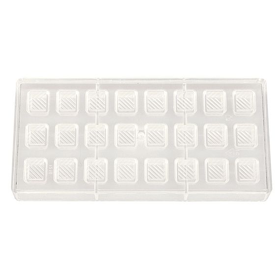 Форма для шоколада "Квадрат" 24 ячейки 21*18*13 мм, поликарбонат, P.L. Proff Cuisine