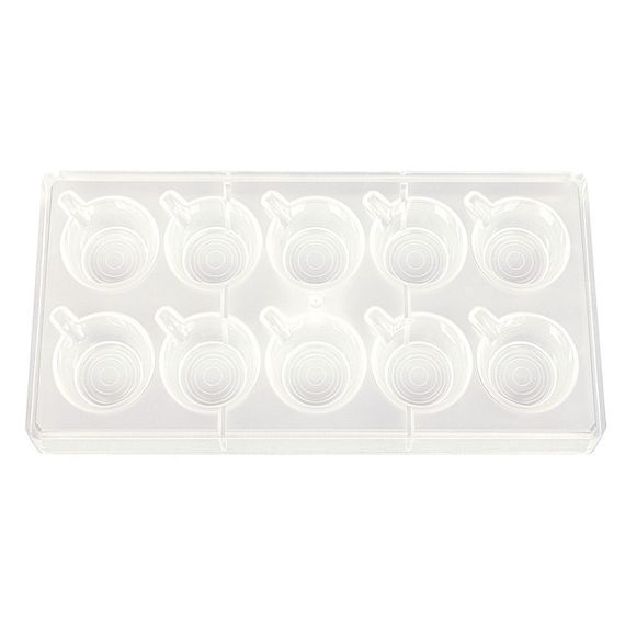 Пластиковая форма "Чашка" 10 ячеек 55*44*21 мм, P.L. Proff Cuisine