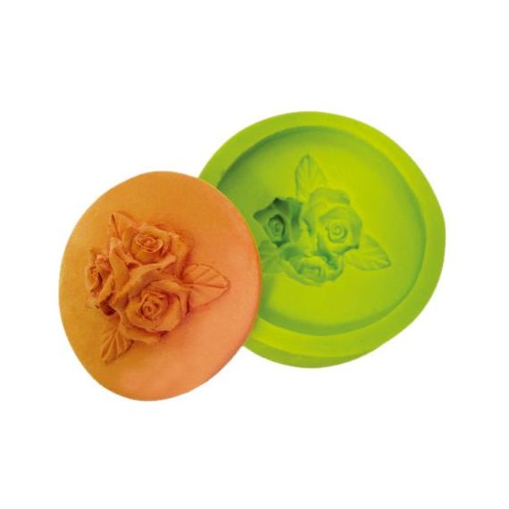 Силиконовая форма P.L. Proff Cuisine "Розы" d 7*2 см (3,5 см)