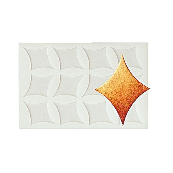 Силиконовая форма "Ромб" 12 ячеек 50*40 мм, P.L. Proff Cuisine