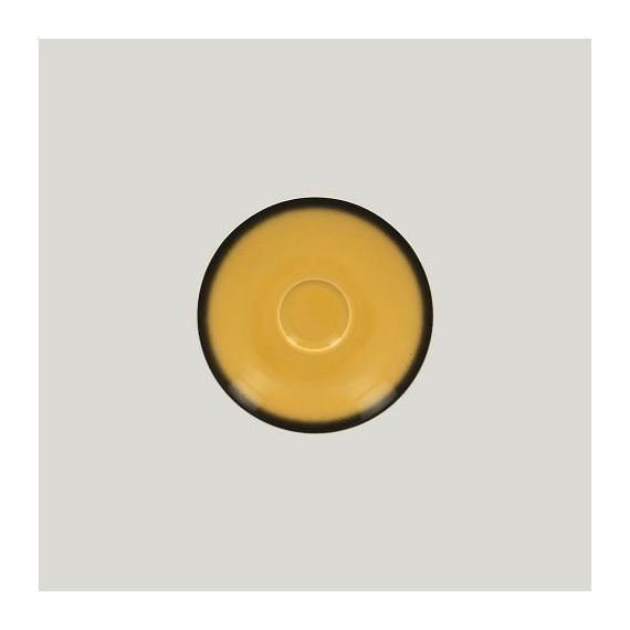 Блюдце RAK Porcelain LEA Yellow 15 см, для чашки 81223411 (желтый цвет)