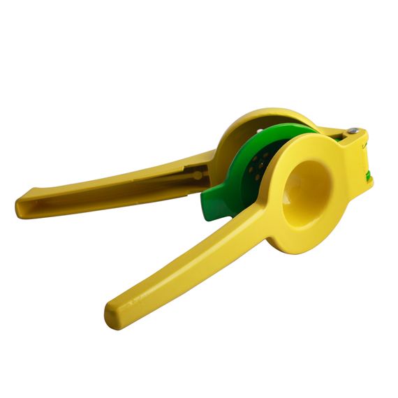 Сквизер барный жёлтый с зелёной вставкой, l=22см, d=7,5см P.L.- Barbossa