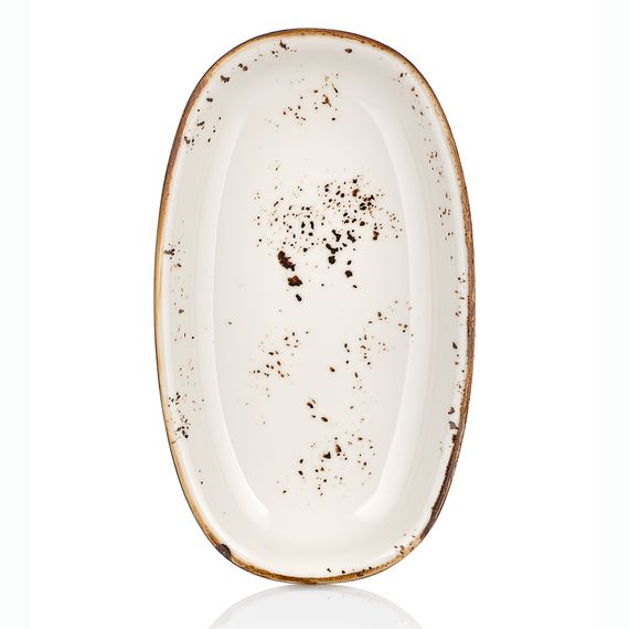 Блюдо овальное "Elegance" 34*20 см. фарфор By Bone