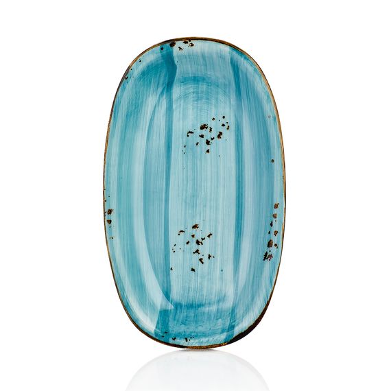 Блюдо овальное "Infinity" 15*9 см. фарфор By Bone