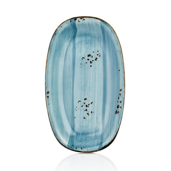 Блюдо овальное "Infinity" 24*14 см. фарфор By Bone