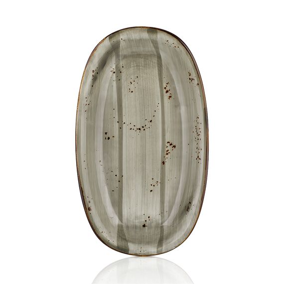 Блюдо овальное "Supreme" 34см. фарфор By Bone