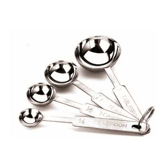 Набор мерных ложек нерж.(1,25/2,5/5/15ml) P.L.
