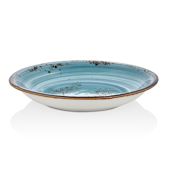 Тарелка глубокая  "Infinity" 21см. 350мл фарфор By Bone