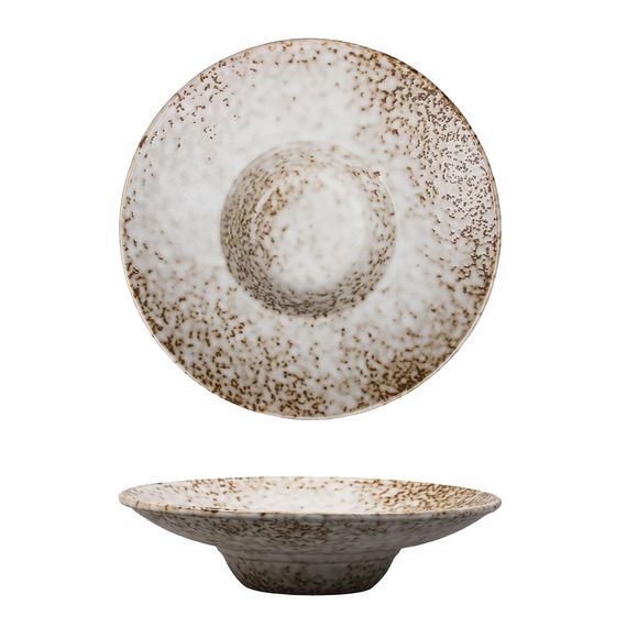 Тарелка глубокая l=26.5 h=6,5 см,250 мл "Brown Spider Silk" / "Stockholm" P.L.-ProffCuisine