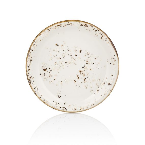 Тарелка мелкая "Elegance" 17см. фарфор By Bone