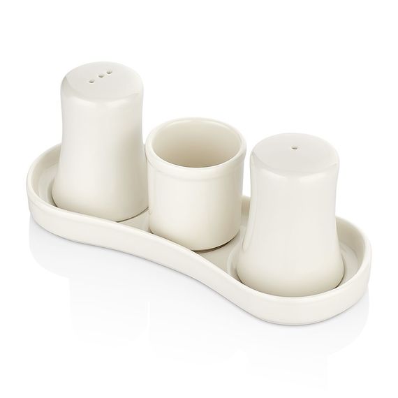 Набор для специй 4 предмета,фарфор,20*8см серия "Arel", By Bone