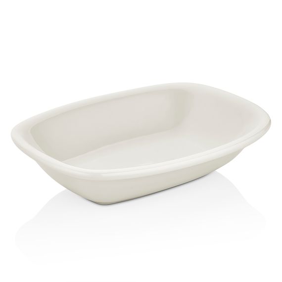 Салатник прямоугольный 12*8 cм,100мл фарфор,серия "Arel", By Bone