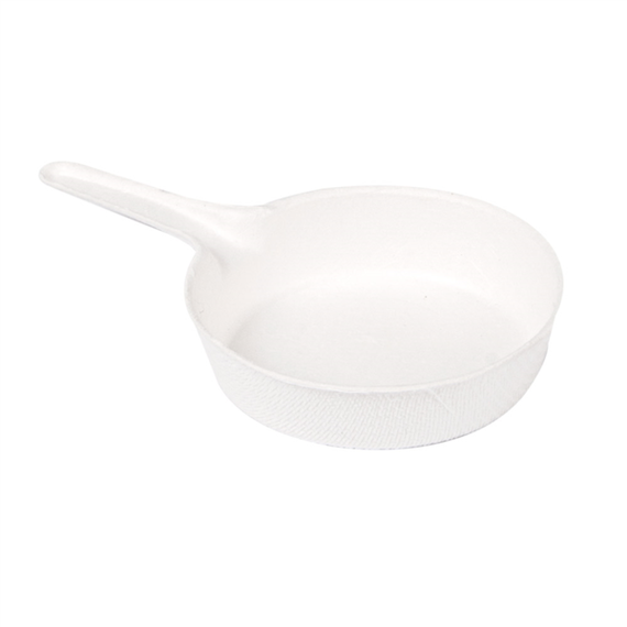 Соусник с ручкой "Bionic" 9.4*5.7*1.5см.белый (уп.50шт.)