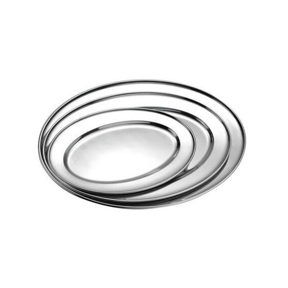 Блюдо металлическое овальное 20 см, P.L. Proff Cuisine