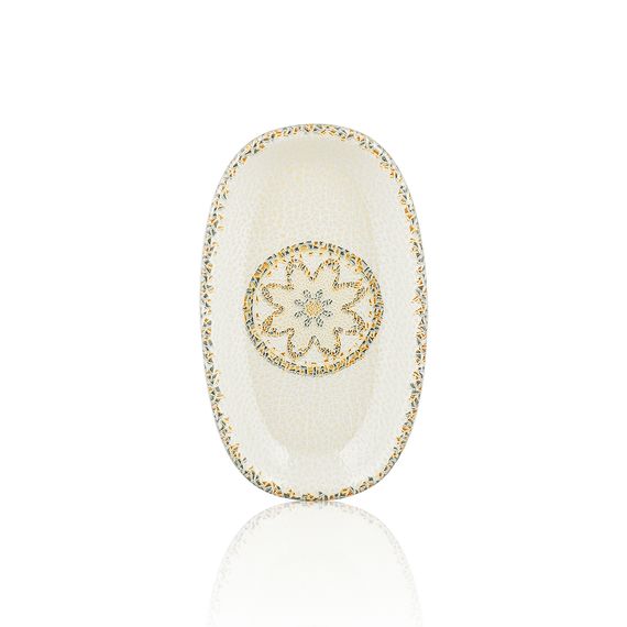 Блюдо овальное l=34*20 cм,фарфор,серия "TESSERA", By Bone